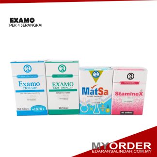 EXAMO Pek 4 Serangkai (Pek Sekeluarga)