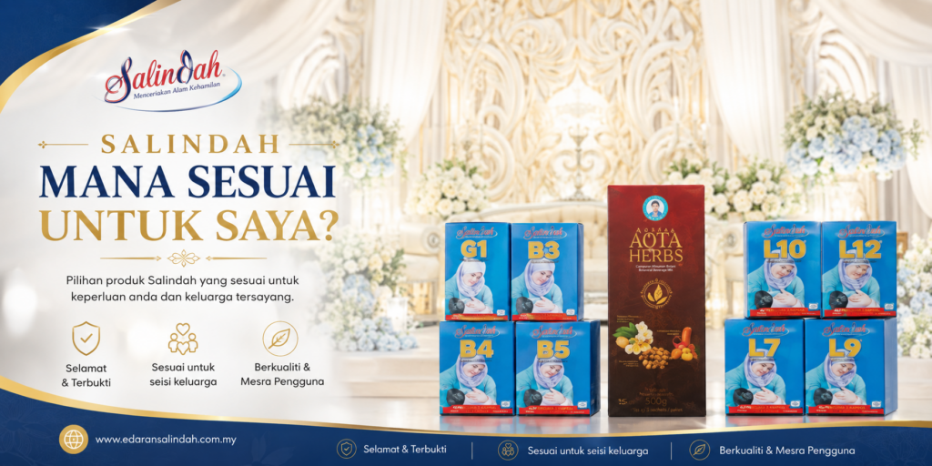 Panduan Memilih Set Salindah Mengikut Usia Kehamilan 15 Panduan memilih produk dan Set Salindah yang sesuai mengikut keperluan