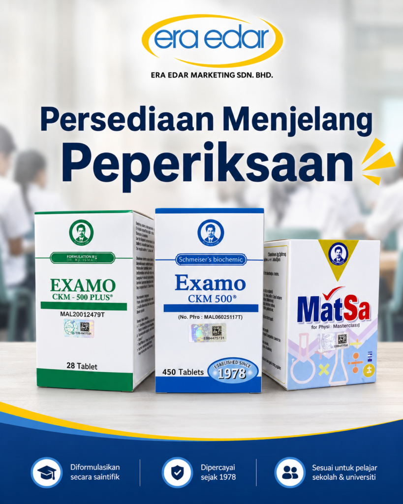 Set Kombo EXAMO-CKM500 8 Persediaan menjelang peperiksaan dengan Examo CKM 500 Plus, Examo CKM 500 dan MatSa oleh Era Edar
